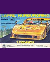 Programme Cover - European GT Championship Nürburgring 300 Kilometres 1973
