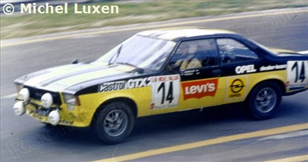 14 - Opel Commodore GS/E - Dutch National Racing Team