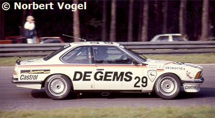 29 - BMW 635 CSi - De Gems-Simons Racing