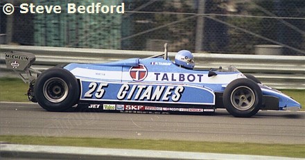 25 - Talbot-Ligier JS17 Matra #JS17-04 - Equipe Talbot - Gitanes