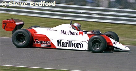 7 - McLaren MP4/1B Ford #MP4/1-05 - Marlboro McLaren International