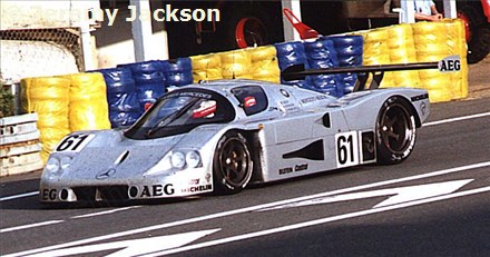 61 - Sauber-Mercedes C9/88 #88-C9-04 - Team Sauber Mercedes