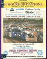 Programme Cover - Daytona 24 Hours 1970