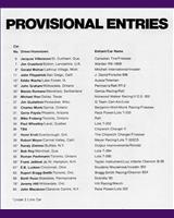 Entry List - Can-Am Mosport II 1983