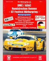 Programme Cover - Nürburgring 4 Hours 1996