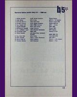 Entry List - M ČSSR Ostrava 1975