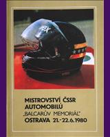 Programme Cover - M ČSSR Ostrava 1980