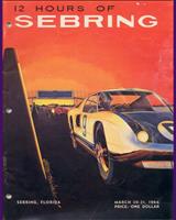 Programme Cover - Sebring 12 Hours 1964