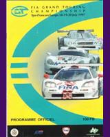 Programme Cover - FIA GT Championship Spa 1997