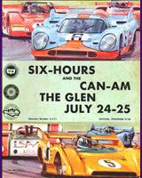 Programme Cover - Watkins Glen 6 Hours 1971