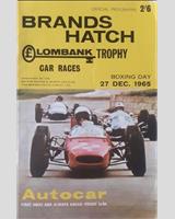 Programme Cover - BRSCC Brands Hatch [R+SR] 1965