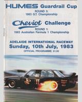 Programme Cover - Australian GT Championship Adelaide 1983