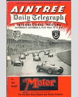 Programme Cover - Aintree International [Preliminary] 1954