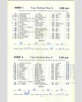 Entry List - BARC Aintree - Handicap Race A 1963