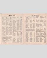 Entry List - Preliminary Akron [S1.5] 1954