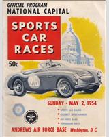 Programme Cover - Preliminary Andrews [BM+CM+DM+EM+FM+CP+DP+EP] 1954