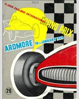 Programme Cover - GP Ardmore 1959