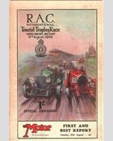 Programme Cover - Tourist Trophy 1929