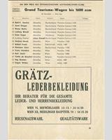 Entry List - Aspern [GT1.6] 1957