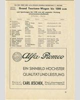 Entry List - Wien-Aspern - Sports 1100 cc and GT 1300 cc 1957