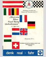 Programme Cover - ETCC Aspern [Div.1] 1966