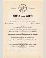 Schedule of Events - ETCC Aspern [Div.1+2] 1969