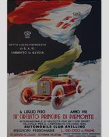 Programme Cover - Circuito di Avellino 1930