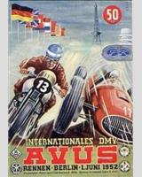 Programme Cover - Avus - Sports 1500 cc 1952