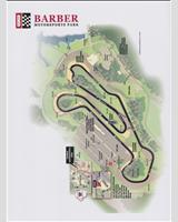 Track Map - Barber 250 Miles 2006