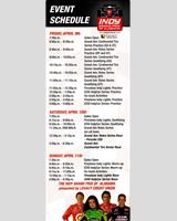 Schedule of Events - Grand-Am Barber 2010