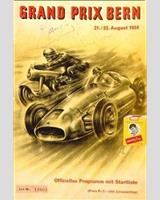 Programme Cover - Preis von Bremgarten [ser.S+1.6] 1954