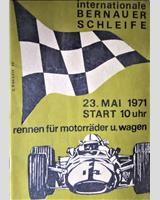 Programme Cover - Bernau [SRP1.15] 1971