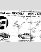 Track Map - Bolzano-Mendola Hill Climb 1965