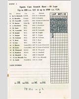 Entry List - WECC Boreham [S1.5/850s] 1951