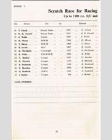 Entry List - WECC Boreham [R2.0/1.1s] 1951