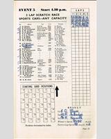 Entry List - Boreham National - Sports 1952