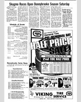 Schedule of Events - 500 mile Donnybrooke 1971