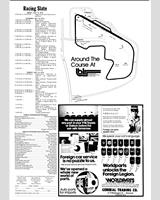 Schedule of Events - SCCA National Brainerd [ASR+BSR+AP+BP+AS+BS] 1974