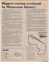 Track Map - Trans-Am Brainerd 1975
