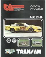 Programme Cover - Trans-Am Brainerd 1977