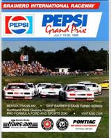 Programme Cover - Trans-Am Brainerd 1986