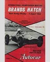 Programme Cover - BRSCC Brands Hatch [F2] 1956