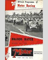 Programme Cover - BRSCC Brands Hatch [S1.1 Junior] 1958