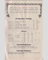 Schedule of Events - BRSCC Brands Hatch [S1.1] 1958