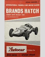 Programme Cover - Brands Hatch International 1960