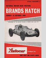 Programme Cover - BRSCC Brands Hatch [GT] 1960