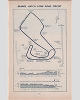 Track Map - Brands Hatch - Peco Trophy 1962