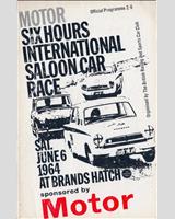 Programme Cover - 6 h Brands Hatch 1964