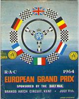 Programme Cover - GP Brands Hatch [GT] 1964