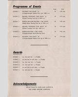 Schedule of Events - BRSCC Clubman Brands Hatch [SR] 1964
